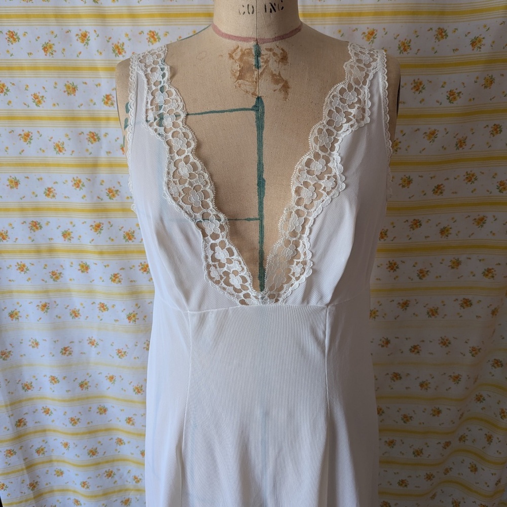 Vintage Made in Italy Lingerie Dress - Picture 2 of 10